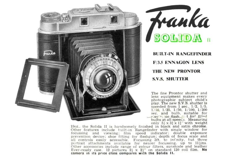 Franka Kamerawerk: Un’Icona della Fotografia del XX Secolo 35 Franka Kamerawerk