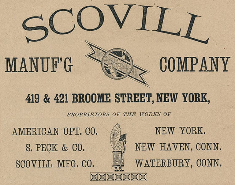 Scovill Manufacturing Company 17 Scovill Manufacturing Company