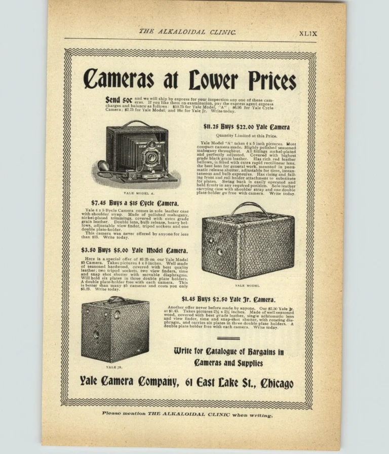 Yale Camera Company 21 Yale Camera Company