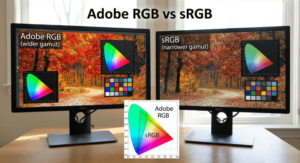 Adobe RGB vs SRGB 7 Adobe RGB vs SRGB