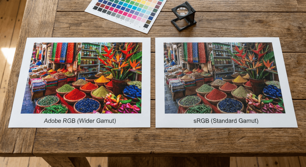 Adobe RGB vs SRGB 8 Adobe RGB vs SRGB