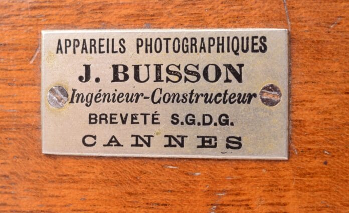 Appareil photographique J.Buisson Buisson, J.