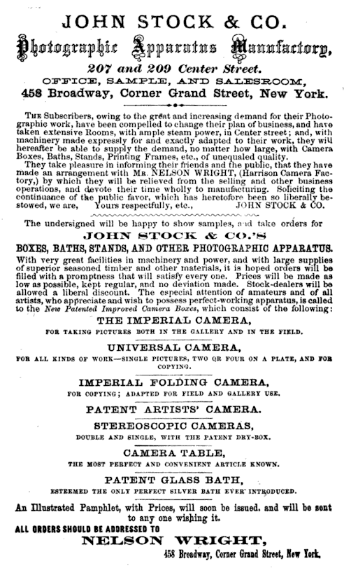 John Stock & Co. John Stock & Co.