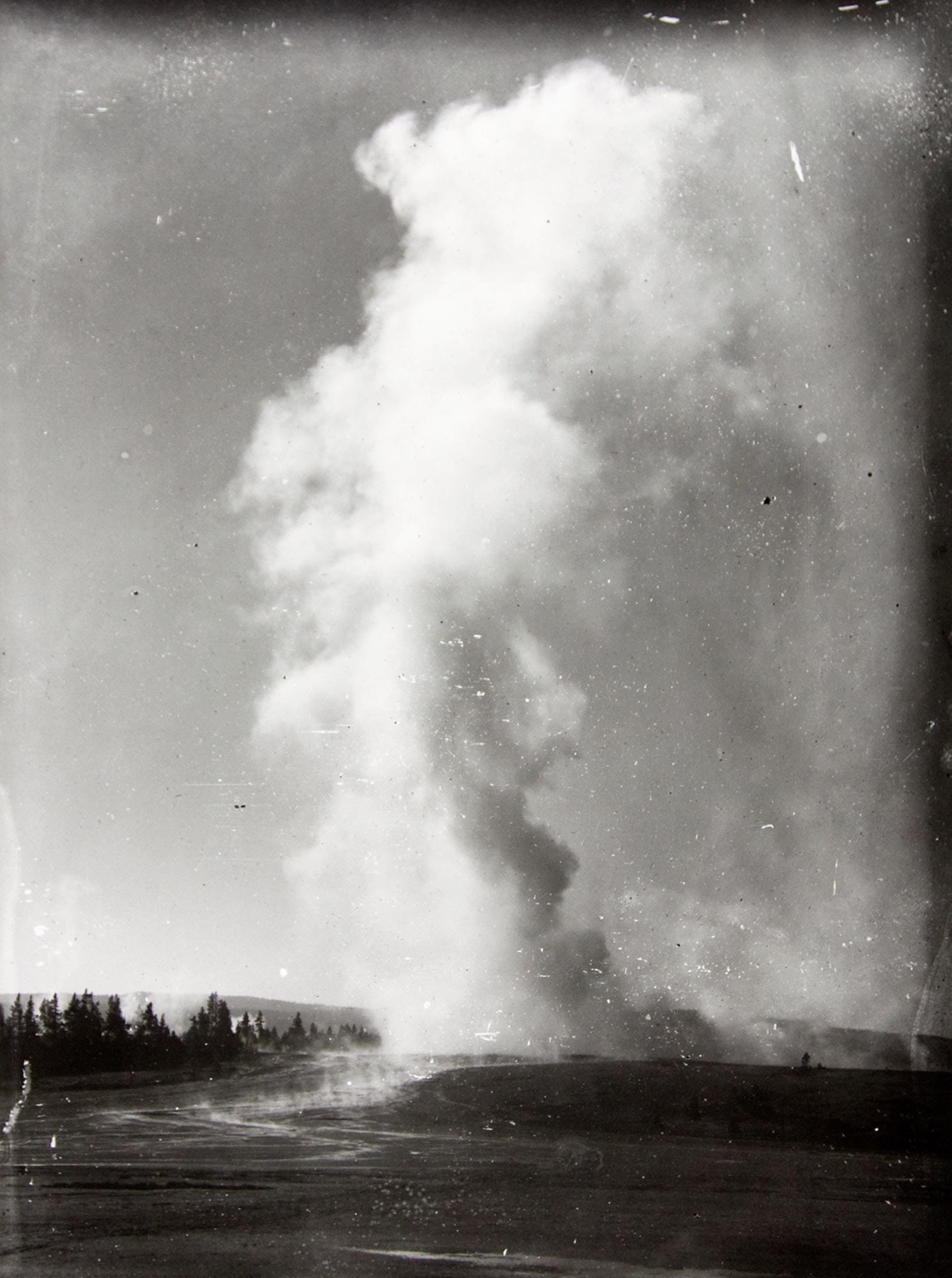 Old Faithful Geyser – William Henry Jackson, 1872