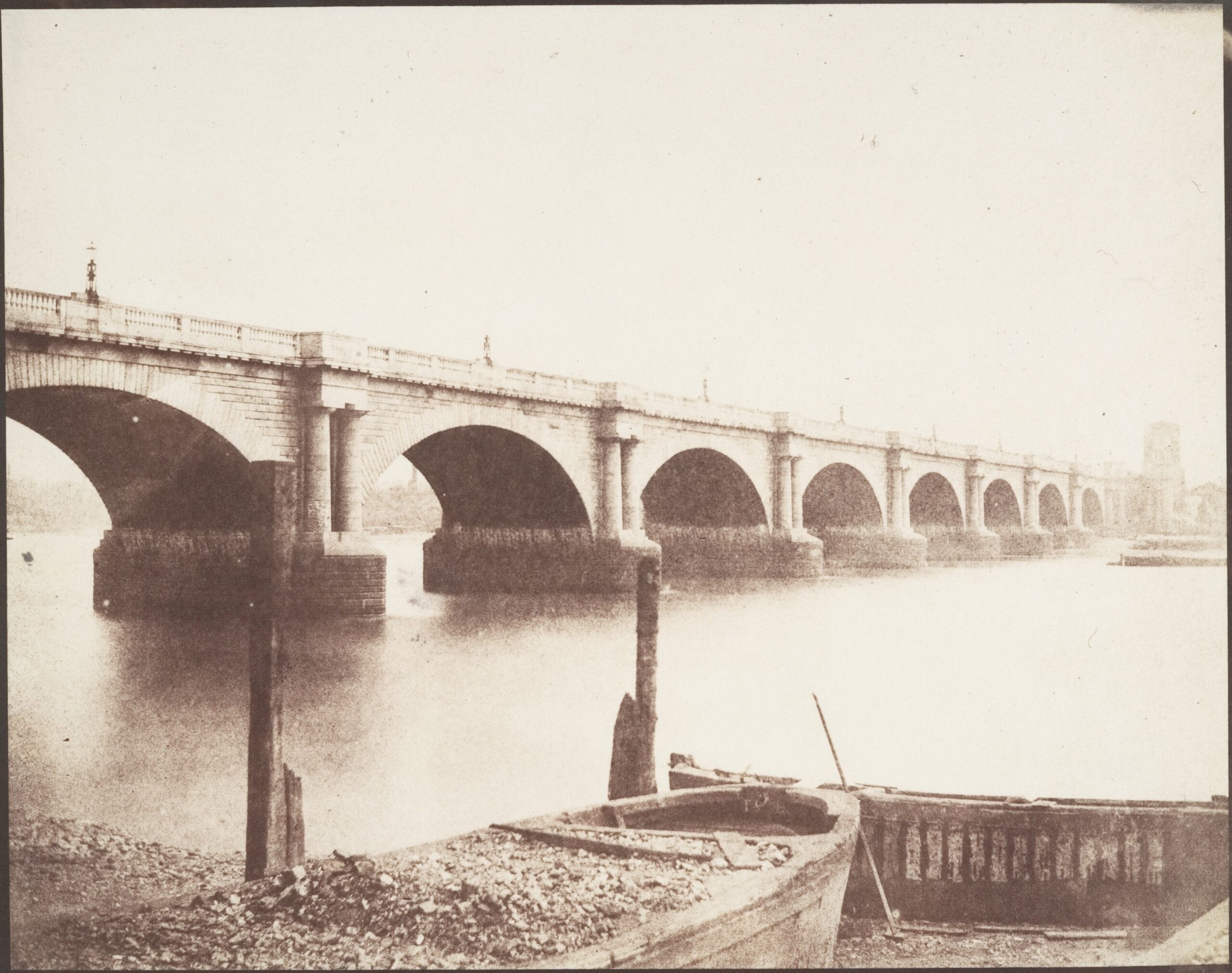 Veduta del Ponte di Westminster – William Henry Fox Talbot, 1845