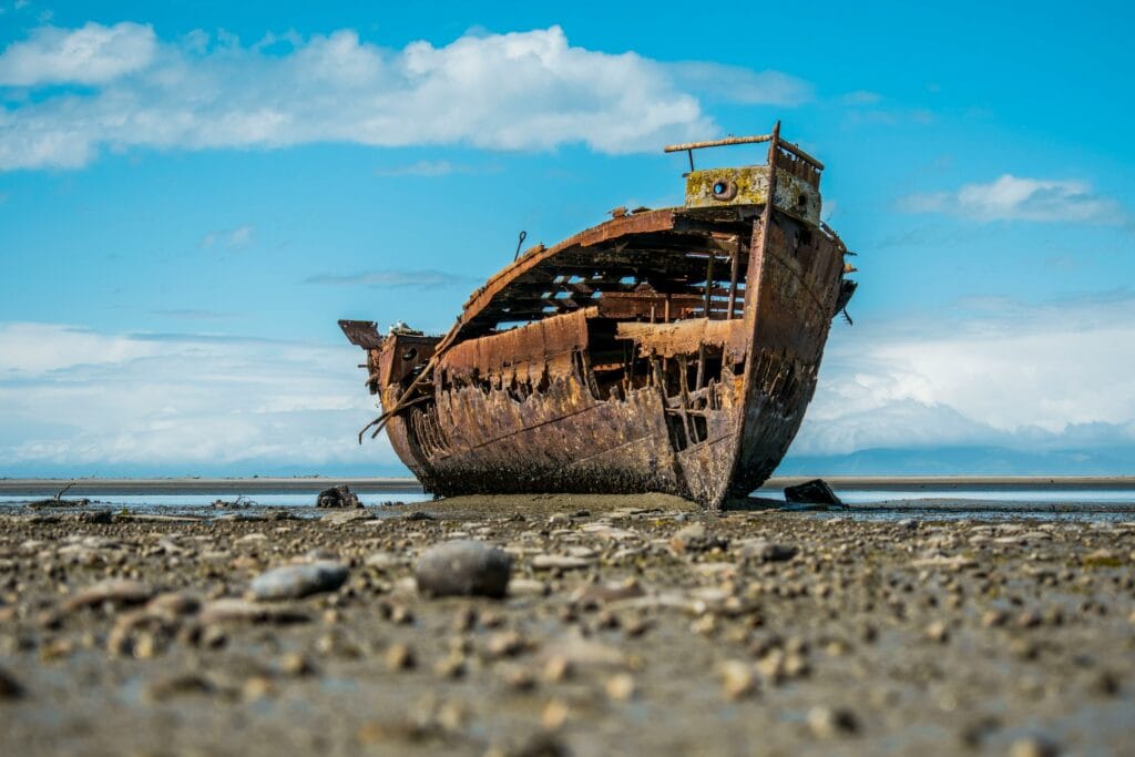 Fotografia di relitti navali (shipwreck) 2 fotografia shipwreck