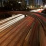 time lapse photo of a los angeles freeway at night stockpack unsplash