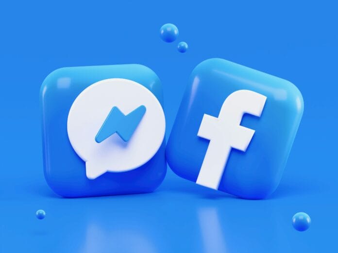 facebook Facebook & Messenger 3D icons concept. Write me: alexanderbemore@gmail.com, if you need 3D visuals for your products.
