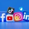 social media logos in 3d facebook instagram twitter tiktok youtube linkedin feel free to contact me through email mariia at shalabaievacom stockpack unsplash