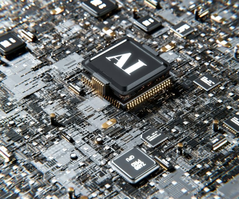 Le migliori IA gratuite per i fotografi nel 2026 4 3d render of ai and gpu processors stockpack unsplash