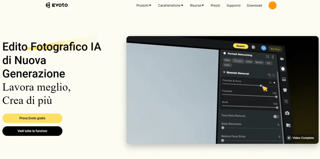 Fotografia digitale e AI: workflow, nuove tecnologie e futuro dell'immagine 12 intro evoto