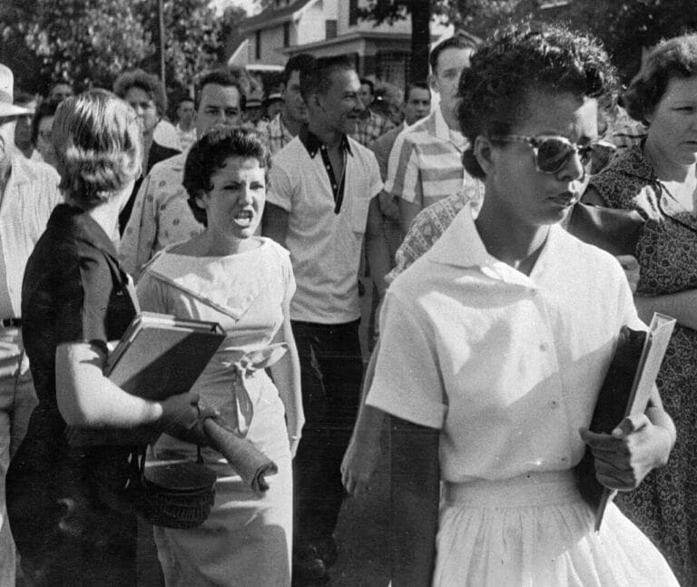 Elizabeth Eckford a Little Rock 1957 — Will Counts 1