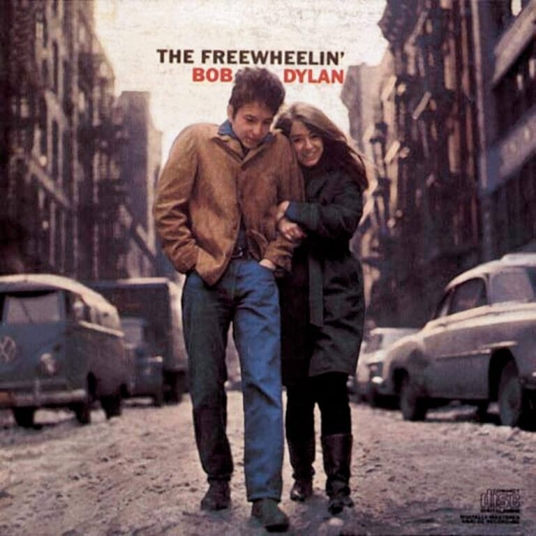 The Freewheelin Bob Dylan copertina 1963 — Don Hunstein