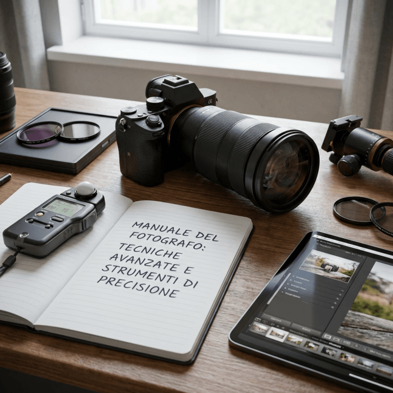 Manuale del Fotografo Tecniche Avanzate e Strumenti di Precisione
