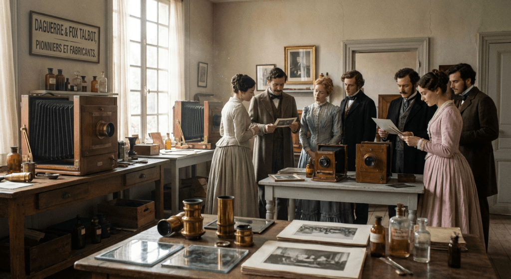 Pionieri e Aziende Storiche: L'Industria Fotografica Ottocentesca 1 Pionieri e Aziende Storiche: L'Industria Fotografica Ottocentesca