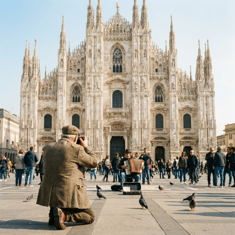 La Strada come Studio: Dieci Maestri della Street Photography 49 foto