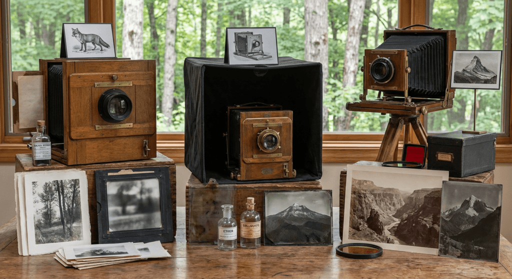 Fotografare la Natura: Confronto tra Calotipo, Collodio e le Grandi Tecniche di Paesaggio 4 Fotografare la Natura: Confronto tra Calotipo, Collodio e le Grandi Tecniche di Paesaggio
