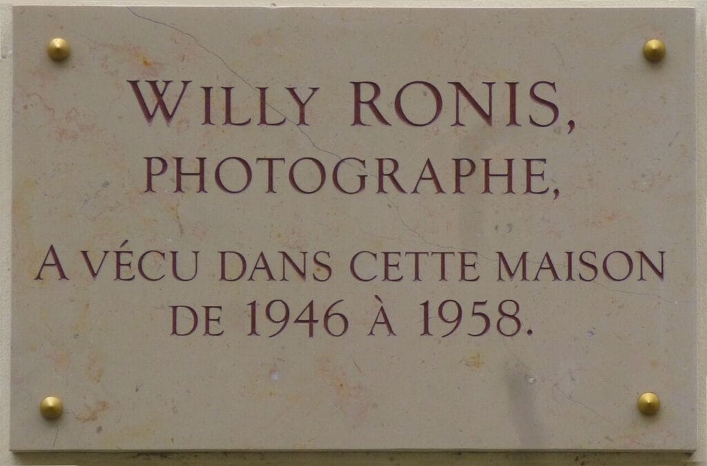 Plaque_Willy_Ronis_15e_arrd