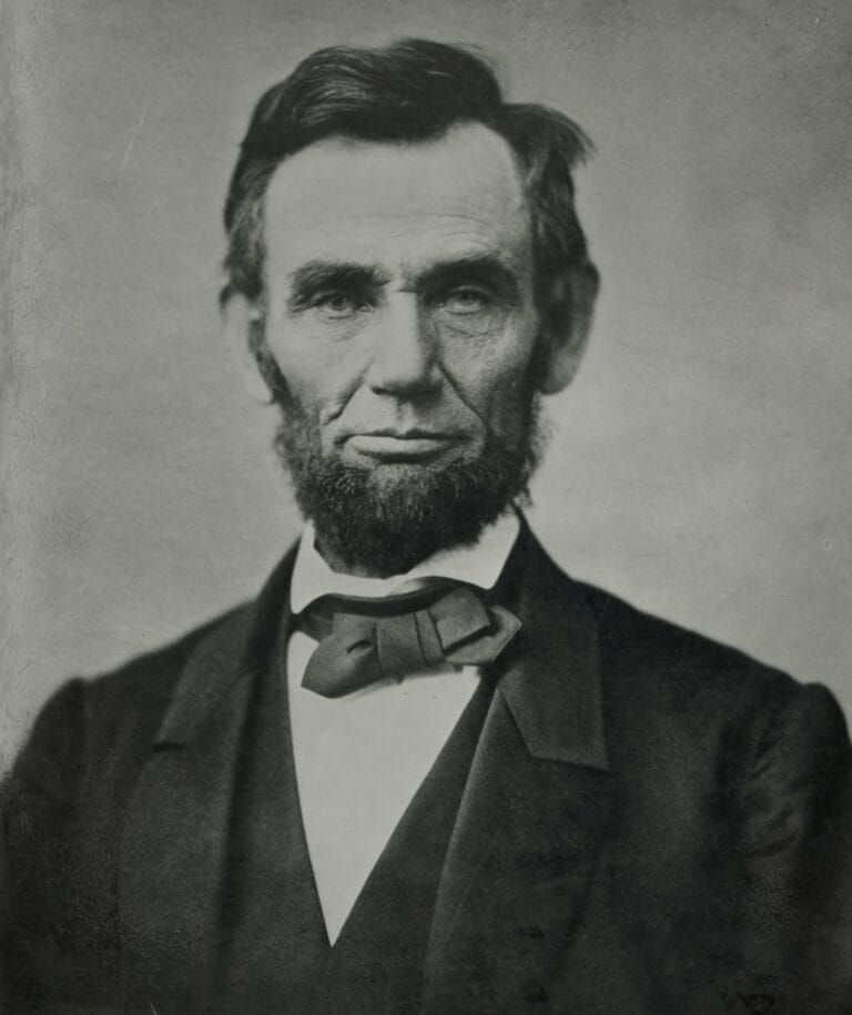 abraham lincoln head and shoulders portrait facing front photograph by photographer alexander gardner photograph taken 1863 printed later and c1900 from the presidential file collection library of con stockpack unsplash