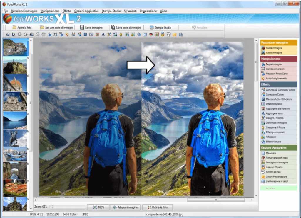 Fotoworks XL 2026: editor foto all-in-one per Windows