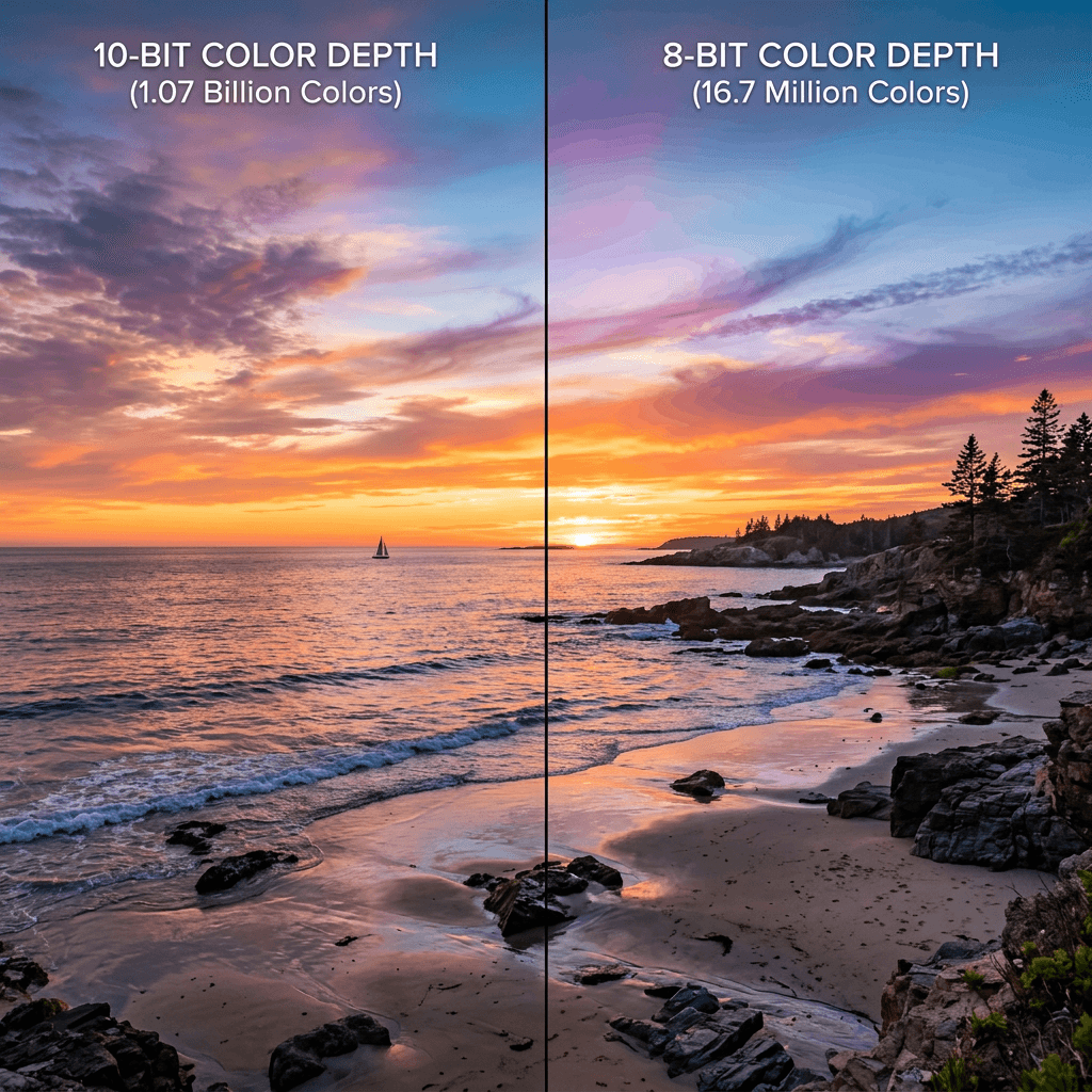 8 bit vs 10 bit