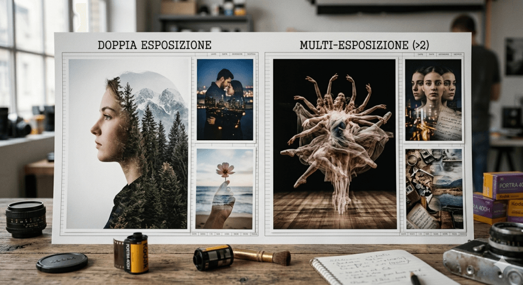 Doppia Esposizione e Multi-Esposizione: storia, tecnica in camera e in post-produzione 10 Doppia Esposizione e Multi-Esposizione: storia, tecnica in camera e in post-produzione
