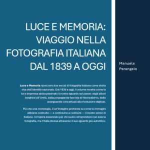 cover luce e memoria