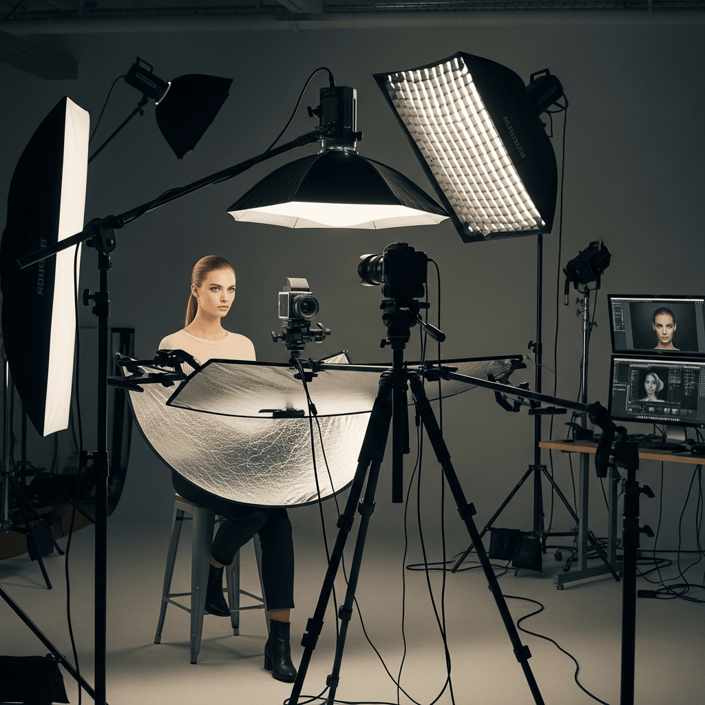 Butterfly Lighting e Clamshell: La Luce Beauty per Ritratti Perfetti 3 Butterfly Lighting e Clamshell: La Luce Beauty per Ritratti Perfetti