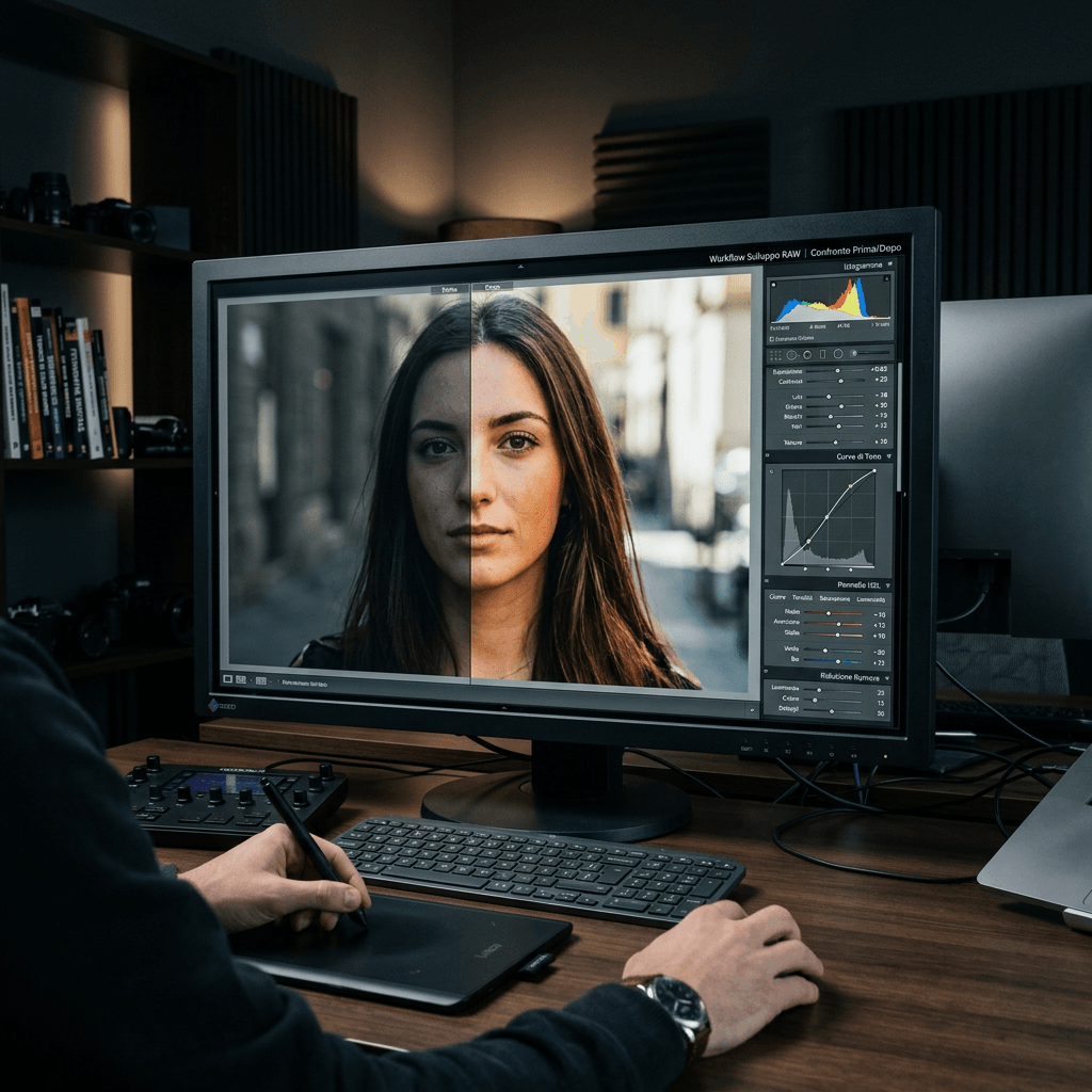 Sviluppo RAW dal file grezzo all'immagine finale: workflow completo 1 Sviluppo RAW dal file grezzo all'immagine finale