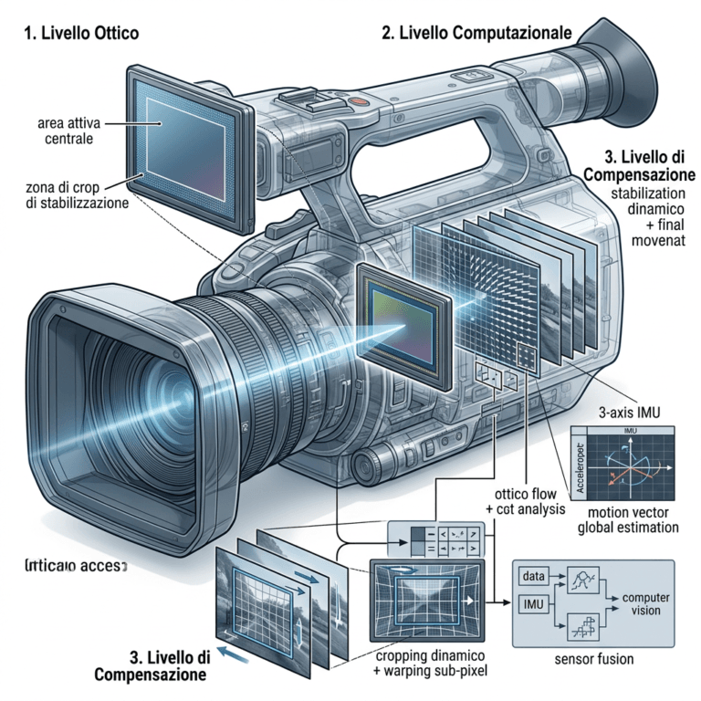 Stabilizzazione video: EIS, differenza con IBIS per il video 4 due 1