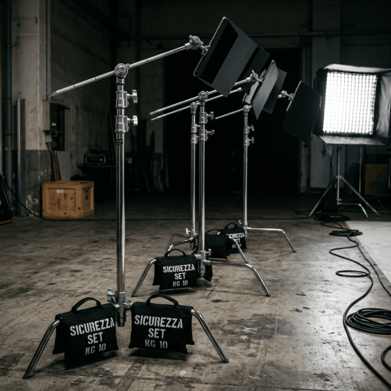 Gobo e flag: controllare e bloccare la luce sul set 5 due 3