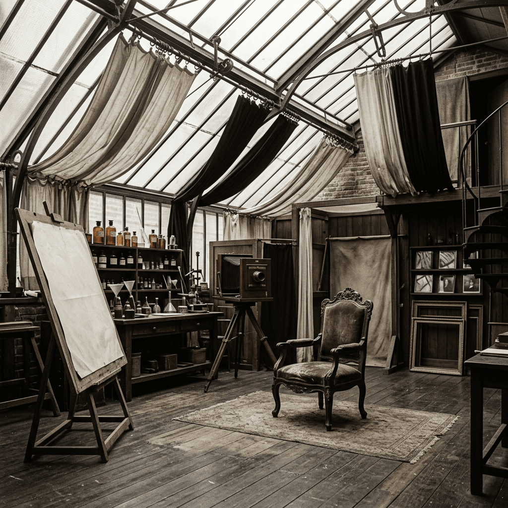 La galleria a vetri: come funzionavano gli studi fotografici tra Ottocento e primo Novecento 3 La galleria a vetri: come funzionavano gli studi fotografici tra Ottocento e primo Novecento