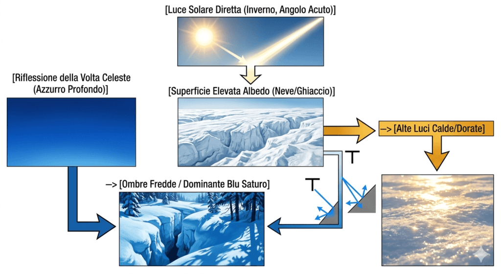 La luce invernale vs estiva: come cambia la qualità della luce nelle stagioni