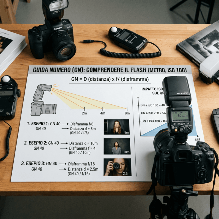 Numero Guida del Flash: cos'è, formula di calcolo e distanza di illuminazione 8 numero guida flash