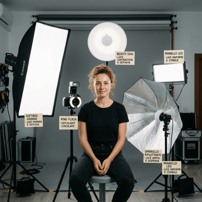 Softbox, ombrelli e beauty dish: guida agli accessori per la luce da studio 22 softbox 1