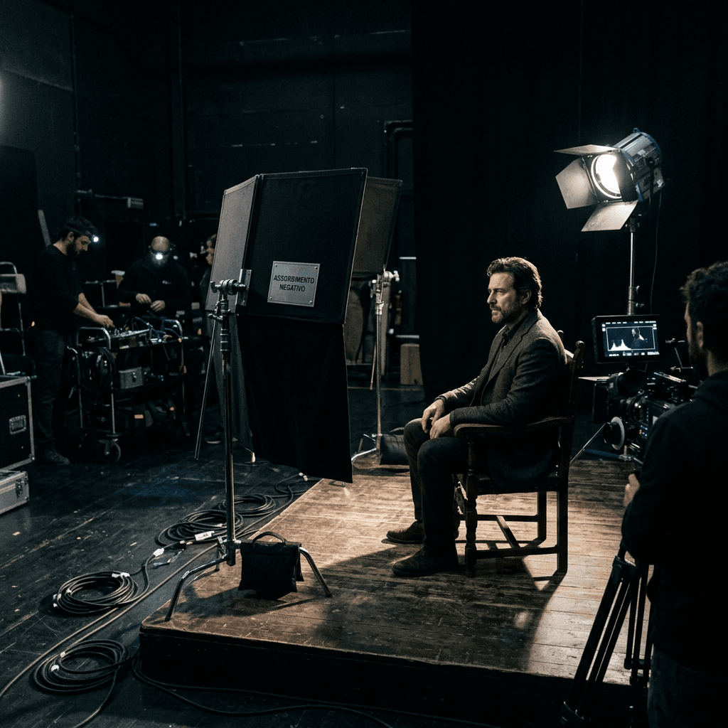 Gobo e flag: controllare e bloccare la luce sul set 4 Gobo e flag: controllare e bloccare la luce sul set