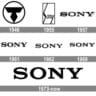 logo sony nella storia