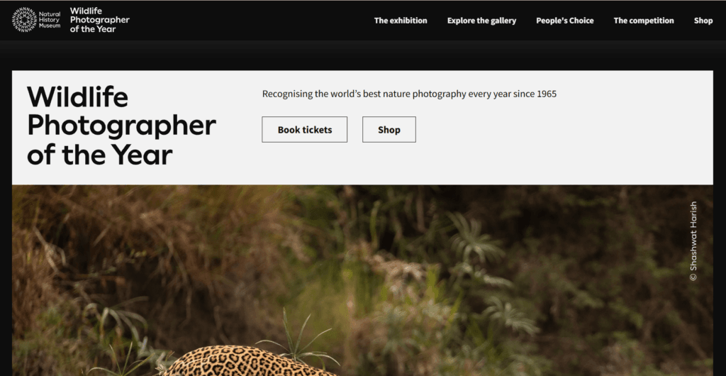 Wildlife Photographer of the Year